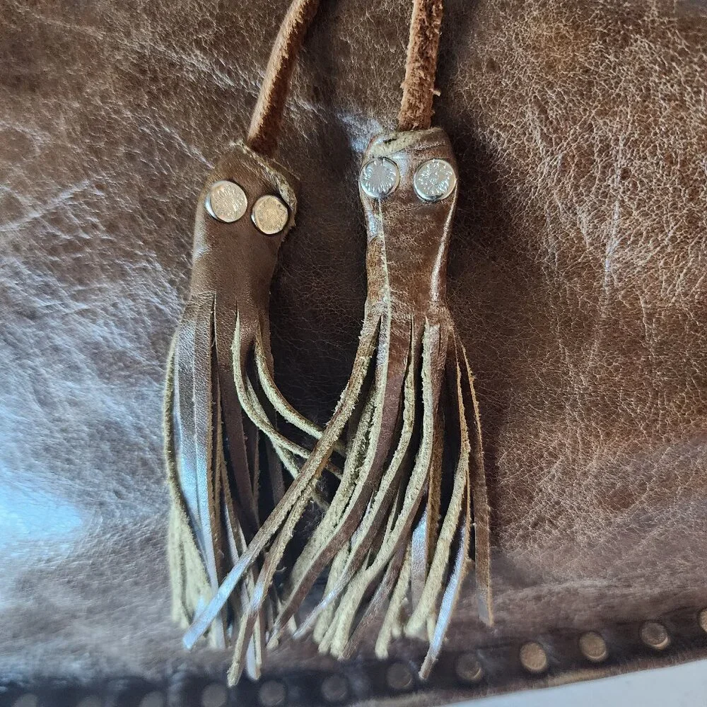 Vintage Large Leather Hobo "EUC" - Picture 15 of 16